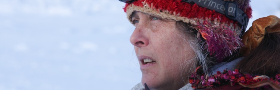 Sue Aikens in the northern reaches of Alaska — Photo courtesy of 2012 BBC Worldwide Ltd. "All Rights Reserved"