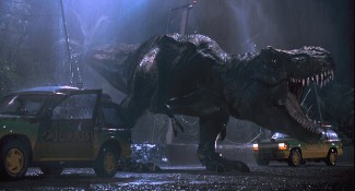 The T-Rex from 'Jurassic Park' — Photo courtesy of Universal City Studios, Inc. & Amblin Entertainment, Inc.