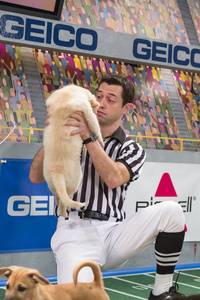 The ref takes a closer look at one of the players — Photo courtesy of Animal Planet / Keith Barraclough