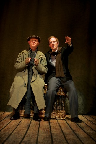 Ken Drury and Adam Best in 'The Woman in Black.' Photo courtesy of Tristram Kenton