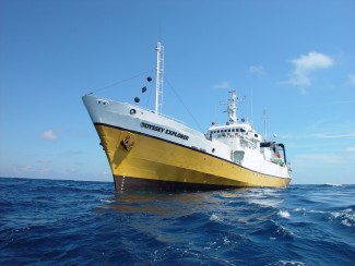 Odyssey's flagship, the Odyssey Explorer — Photo courtesy of Discovery Channel