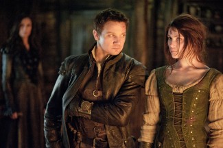 Jeremy Renner and Gemma Arterton in 'Hansel & Gretel: Witch Hunters' — Photo courtesy of Paramount Pictures