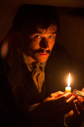 Jesse Johnson as John Wilkes Booth in 'Killing Lincoln' on National Geographic — Photo courtesy of National Geographic Channels