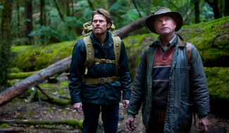 Willem Dafoe and Sam Neill in 'The Hunter' — Photo courtesy of Matt Nettheim / Magnolia Pictures