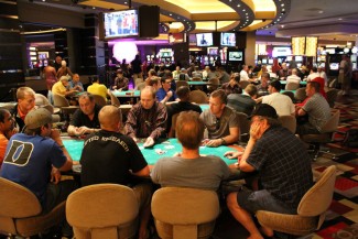 Planet Hollywood's poker room — Photo courtesy fo Caesars Entertainment