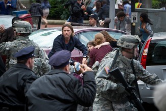 Brad Pitt stars in 'World War Z' — Photo courtesy of Jaap Buitendijk