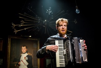 David Abeles in 'Natasha, Pierre, and the Great Comet of 1812' — Photo courtesy of Chad Batka