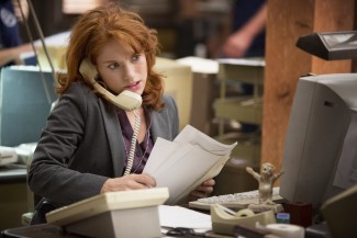 Maria Thayer in 'Eagleheart' — Photo courtesy of Tyler Golden / Adult Swim