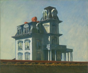 Edward Hopper (American, 1882–1967). House by the Railroad. 1925. Oil on canvas. 24 x 29″ (61 x 73.7 cm). The Museum of Modern Art, New York. Given anonymously. Digital Image © The Museum of Modern Art, New York, Digital Imaging Studio