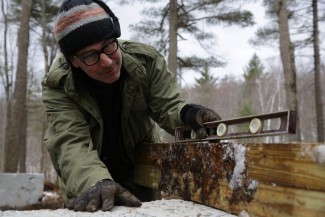 Paul DiMeo on 'Building Wild' — Photo courtesy of 90 Miles Productions