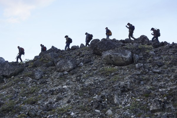 Trekking through Greenland on 'Ice Cold Gold' — Photo courtesy of Animal Planet