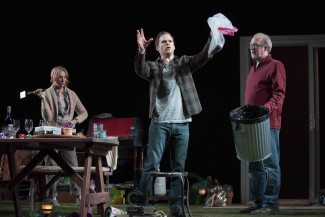 'The Realistic Joneses,' by Will Eno, stars Toni Collette, Michael C. Hall and Tracy Letts — Photo courtesy of Joan Marcus
