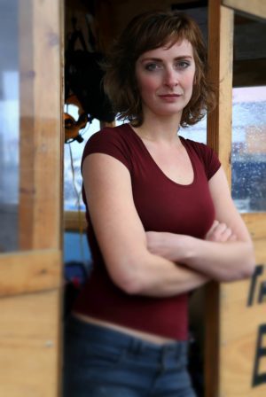 Emily Riedel stars in Bering Sea Gold. Photo courtesy of Discovery Channel.