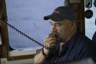 Captain Keith Colburn aboard the Wizard on 'Deadliest Catch'. The season finale premieres Tuesday, Aug. 5 — Photo courtesy of Discovery Channel