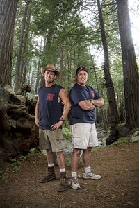 John and Ron Daniels, the 'Redwood Kings' — Photo courtesy of  Karolina Wojtasik/Animal Planet