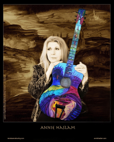 Annie Haslam, lead singer of Renaissance — Photo courtesy of band
