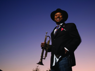 Kermit Ruffins — Photo courtesy of Basin Street Records