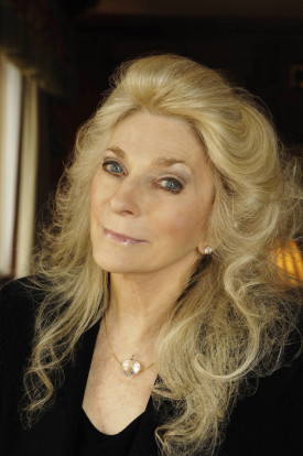 American singer and songwriter Judy Collins — Photo courtesy of CAMERA PRESS / James Veysey