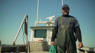 Matt Panuszka stars in 'Catching Monsters,' which follows tuna fishers in the North Atlantic — Photo courtesy of Animal Planet