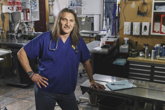 Dr. Jeff Young is the star of Animal Planet's new Dr. Jeff: Rocky Mountain Vet series — Photo courtesy of Animal Planet