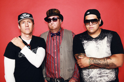 Sublime With Rome, features, from left, drummer Josh Freese, bassist Eric Wilson and guitarist-vocalist Rome. Photo courtesy of Bryan Sheffield.