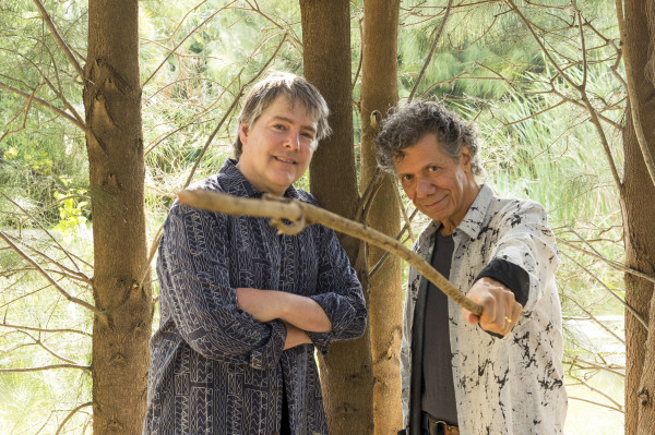 Béla Fleck and Chick Corea have created Two, a new live album. Photo courtesy of C. Taylor Crothers ©2015 Chick Corea Productions.