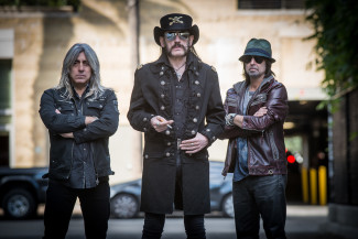 Motörhead includes Mikkey Dee, Ian "Lemmy" Kilmister and Phil Campbell. Photo courtesy of UDR Music.