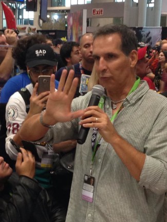 Todd McFarlane is Hollywood Soapbox's Man of the Convention. Photo by John Soltes.