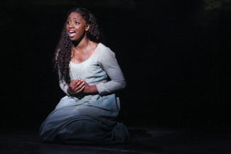 Montego Glover stars as Fantine in Broadway's Les Misérables. Photo courtesy of The Publicity Office.