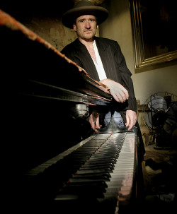 Jon Cleary plays with John Scofield in December at B.B. Kings Blues Club & Grill in New York City. Photo courtesy of Basin Street Records.