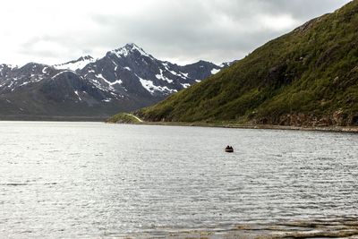 Norway was the landscape that Jenny and Justin Cook needed to navigate on the survival series. Photo courtesy of Discovery Channel.