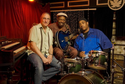 The Joe Krown Trio features, from left, Joe Krown, Walter "Wolfman" Washington and Russell Batiste Jr. Photo courtesy of band.