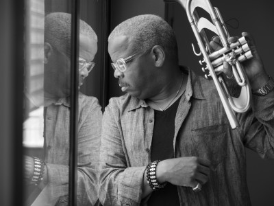 Terence Blanchard will bring his E-Collective to the Blue Note in New York City in November. Photo courtesy of Henry Adebonojo.