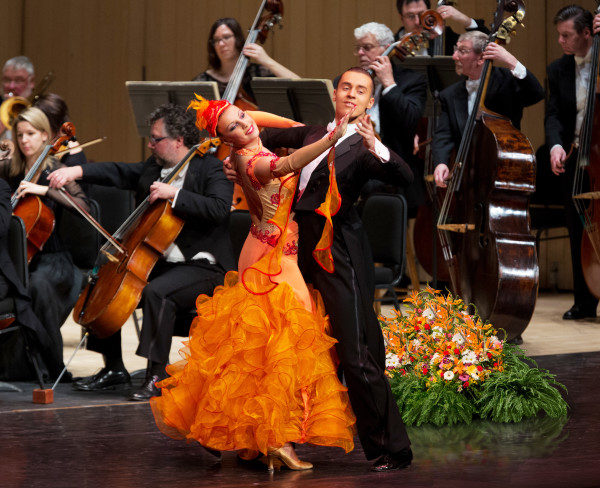Salute to Vienna features several ballroom dances. The show will play Lincoln Center in New York City and the State Theatre in New Brunswick, N.J. Photo courtesy of Barry Roden.