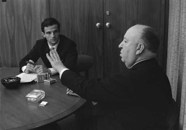 Alfred Hitchcock and François Truffaut are the subject of Kent Jones’ documentary Hitchcock/Truffaut. Photo courtesy of Philippe Halsman / Courtesy of Cohen Media Group.