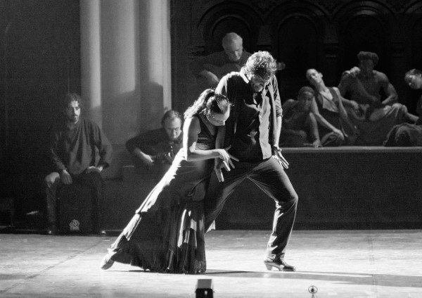 Soledad Barrio and Juan Ogallo dance in Antigona. Photo courtesy of Zarmik Moqtaderi.