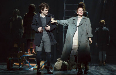 Daniel N. Durant and Krysta Rodriguez star in Deaf West Theatre's production of Spring Awakening, playing on Broadway through Sunday, Jan. 24. Photo courtesy of Joan Marcus.