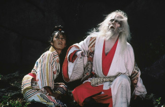 Tatsuya Nakadai and Pîtâ star in Akira Kurosawa’s Ran, subject of the documentary A.K. Photo courtesy of Film Forum, via Rialto Pictures.