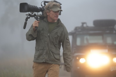 Bob Poole is a National Geographic cinematographer. Photo courtesy of Gina Poole.