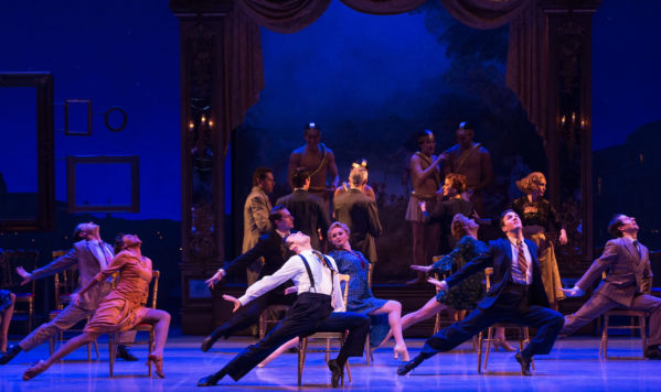 The company of An American in Paris, featuring Jill Paice as Milo, performs in the musical, directed and choreographed by Christopher Wheeldon. Photo courtesy of Matthew Murphy.