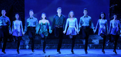 Emma Warren and Bobby Hodges star in Riverdance, which celebrates its 20th anniversary in 2016. Photo courtesy of Jack Hartin.