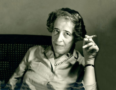 Hannah Arendt is the subject of Ada Ushpiz’s documentary Vita Activa: The Spirit of Hannah Arendt. Photo courtesy of Zeitgeist Films.