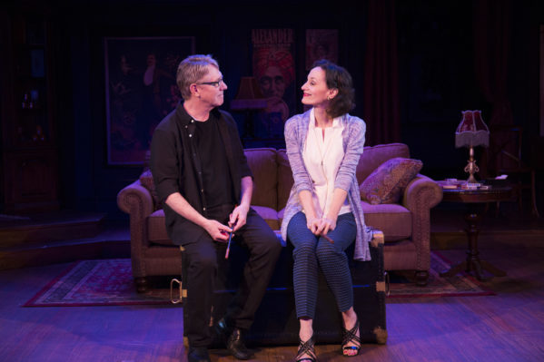 Michael Rupert and Barbara Walsh, both Tony Award nominees for Falsettos in the 1990s, are currently performing in Presto Change-O at Barrington Stage Company. Photo courtesy of Scott Barrow.