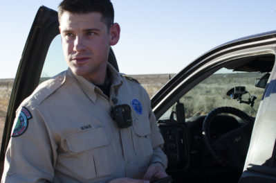 Everything's bigger in Texas, including the job of Texas game wardens who protect the Lone Star state's natural resources and police its 27 million residents. This elite force patrols more than a quarter million square miles to protect and serve. Aaron Sims patrols area near the New Mexico-Texas border. Photo courtesy of Animal Planet.