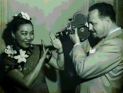 Li Ling-Ai and Rey Scott pose for a picture. Photo courtesy of Nested Egg Productions.
