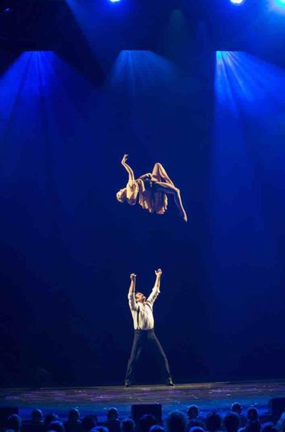 Rick Thomas and Tara star in The Illusionists: Turn of the Century at the Palace Theatre. Photo used with permission, The Illusionists.